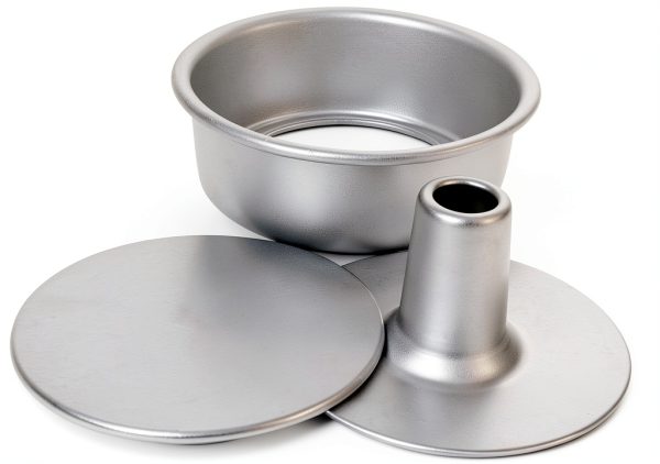 Aluminum Chiffon Cake Pan GEUGECY Removable Bottom-8