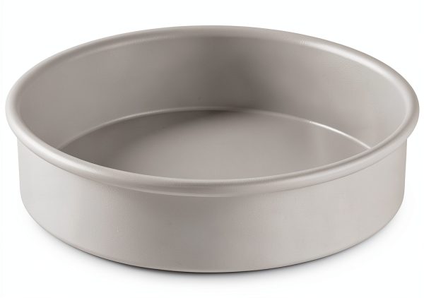 Round Cake Pan Lloyd Pans Aluminum Nonstick 10x2-0