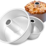 Bezall Angel Food Cake Pan Aluminum 3 in 1 Design Removable-0