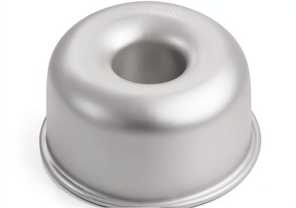 Aluminum Angel Food Cake Pan IMIKEYA Silver-7