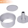 Bezall Angel Food Cake Pan Aluminum 3 in 1 Design Removable-1