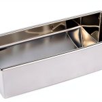 Angel Cake Pan QUEEN ROSE Rectangular Stainless-0