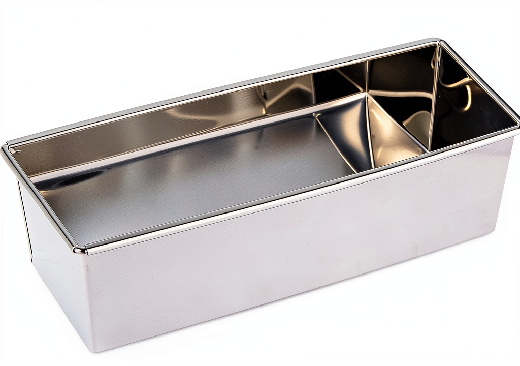 QUEEN ROSE Angel Cake Pan placed on a kitchen counter with batter ready to bake
