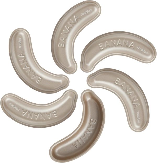 FORBAKE Banana Cake Pan Set Non-Stick Aluminum Baking Molds-0