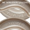 FORBAKE Banana Cake Pan Set Non-Stick Aluminum Baking Molds-2