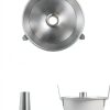 Kefyixc Angel Food Cake Pan Aluminum Oven Safe Round-1
