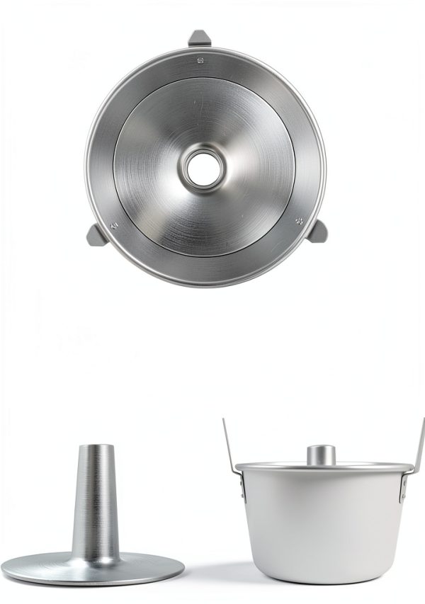 Kefyixc Angel Food Cake Pan Aluminum Oven Safe Round-1