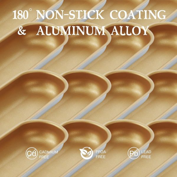 Marimer Aluminum Cake Pan Non-Stick Coating Baking Mold-2