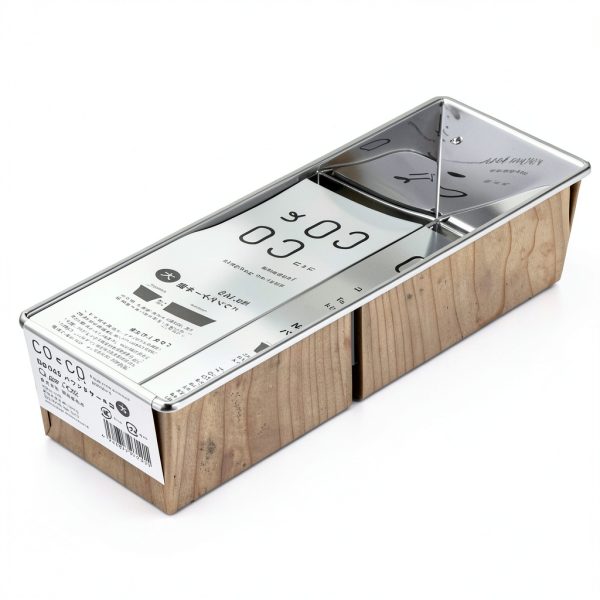 Angel Cake Pan QUEEN ROSE Rectangular Stainless-1