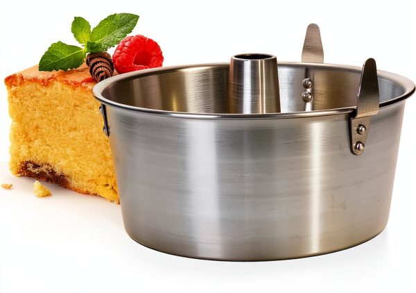 Aluminum Angel Food Cake Pan IBILI Round 25cm-0