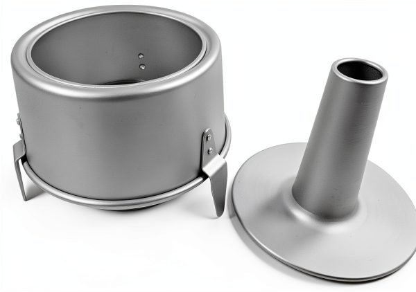 Kefyixc Angel Food Cake Pan Aluminum Oven Safe Round-3