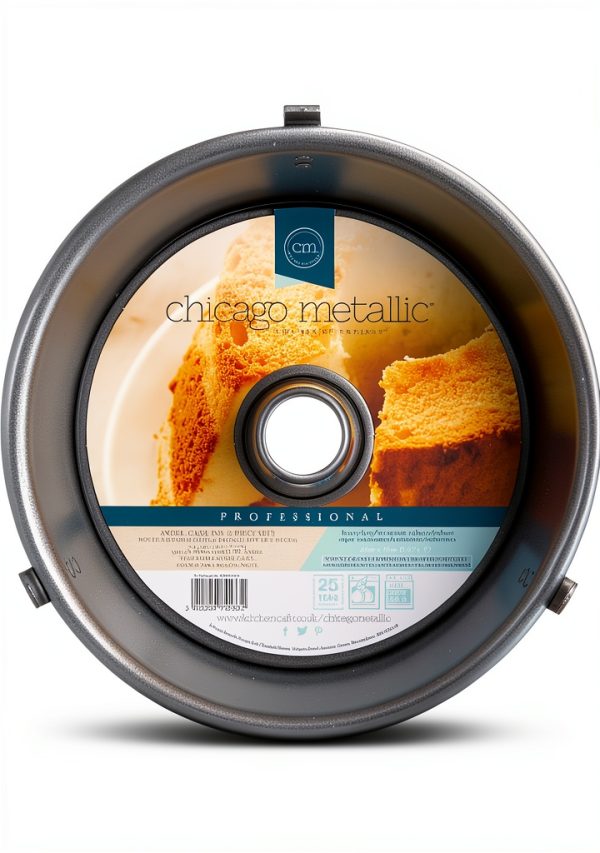 Chicago Metallic Carbon Steel Angel Food Cake Pan Baking-1