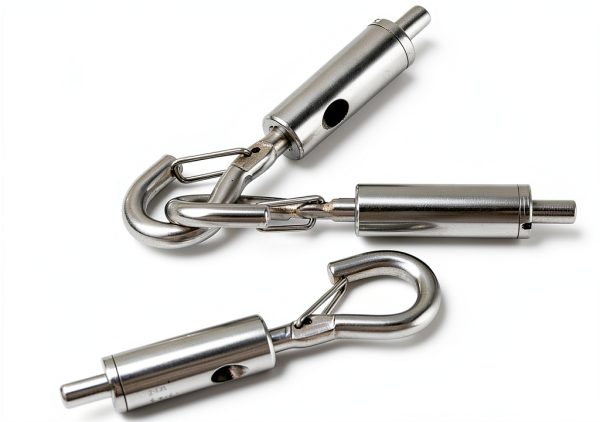 Wire Rope Hangers QWORK Copper Turnbuckle 40pcs-1