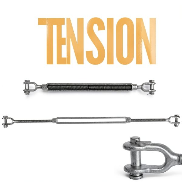 Turnbuckle US Cargo Control Galvanized 5,200lb-1