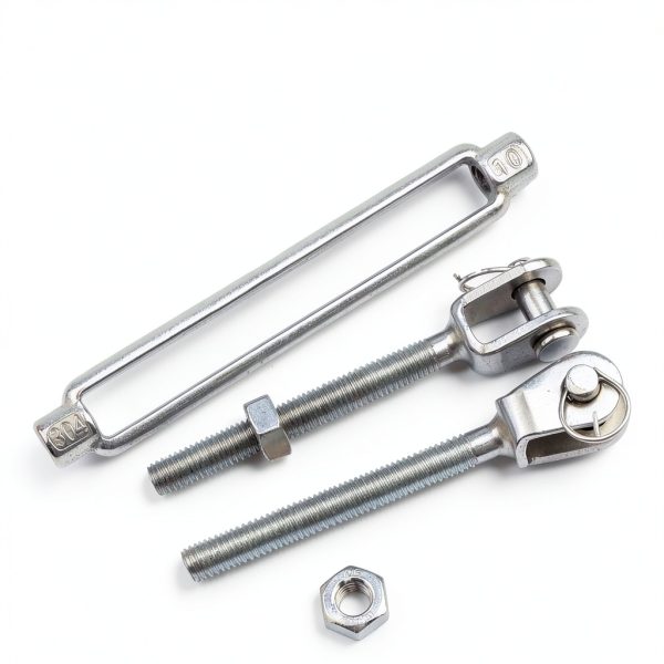 Stainless Steel Turnbuckle 3/8" LordHardware 1,200lb WLL 5" Take‑Up-4