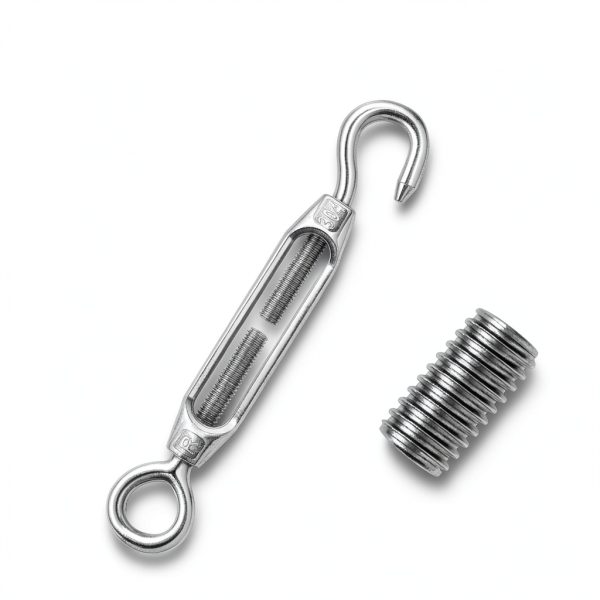 Chumia Stainless Steel Turnbuckle Eye Hook 4mm M-Four/M-six Black-2