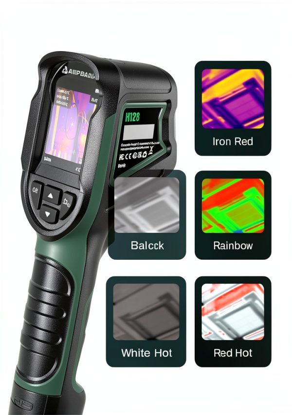 Handheld Thermal Camera AMPBANK H128 240x240 TISR with 24h Battery-5