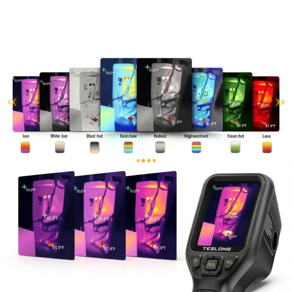 Thermal Imaging Camera Teslong TTM120S Handheld 3.2in HD 240x180-5